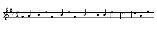 Walzer-Trio - staff notation