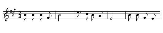 Wangqiufeng xiaochang - staff notation