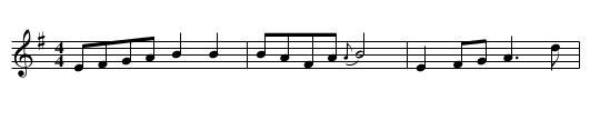 Wantoness for evermore - staff notation