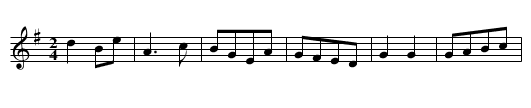 Wars Alarms. WCl.38 - staff notation