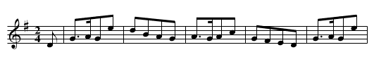Was not that Provoking - staff notation