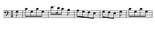 WAS SPINNST DU FRAGTE NACHBARS FRITZ - staff notation