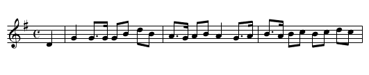 Washington's March No. 1 - staff notation