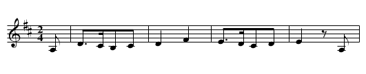 WAT DOOD EER MET DAE MOLL - staff notation