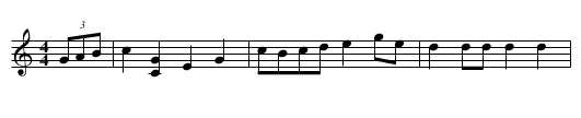 Waterford Special, The - staff notation