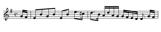 Watson's Class - staff notation