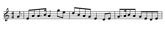 Waulking o' the Fauld, The - staff notation