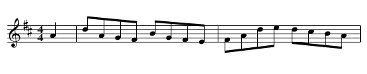 Waverly Hornpipe - staff notation