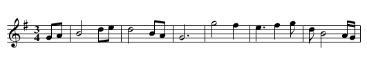 Waves of Kilkee, The  - staff notation