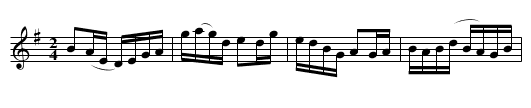 Waves on the Ocean - staff notation