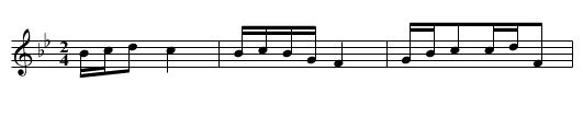 Wawa shuikeke - staff notation