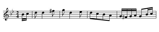 Way to keep him, The - staff notation