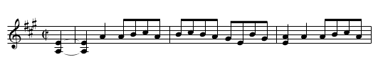 Ways of the World [2] - staff notation