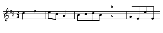 We are gayly yet - staff notation