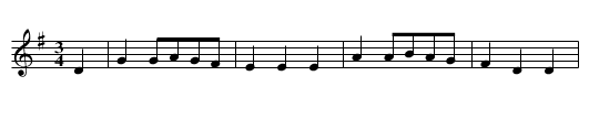 We Wish You a Merry Christmas - staff notation