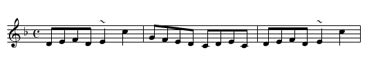 Weapon Shaw, The - staff notation