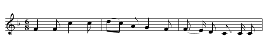 Weaving Lilt - staff notation