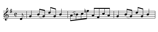 Wedding in the West - staff notation