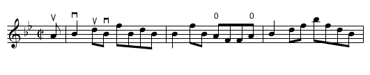 WEDDING RING -- REEL., THE - staff notation