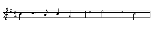 Wedruj kalino przez ciemny las - staff notation