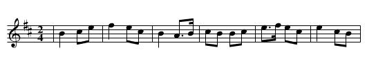 Wee Hieland Laddie - staff notation