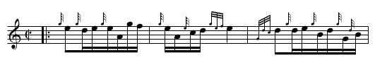 Wee Pat  CYMRU - staff notation