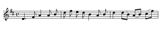 Wee, wee German lairdie, The - staff notation