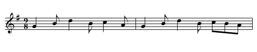 Wee'l All Lie Together. BF11.24 - staff notation