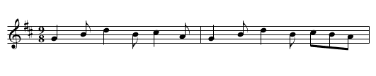 Wee'l All Lie Together. BF11.24 - staff notation
