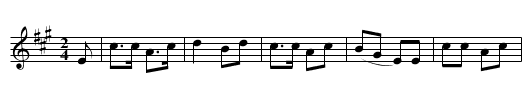 WEEL MAY THE KEEL ROW - staff notation