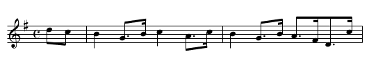 Weel may the Keel row - staff notation