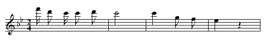 Wei pengyou buwei yangyan gui - staff notation