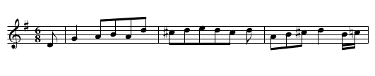 Weihnachten - staff notation