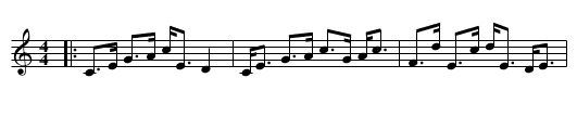 Welcome to Your Feet Again - staff notation