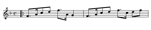 WELCOME TO YOUR FEET AGAIN - staff notation
