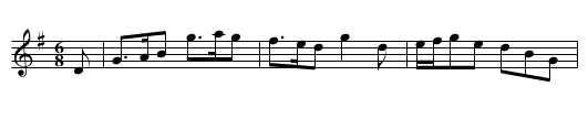 Well a go to Kelso. - staff notation