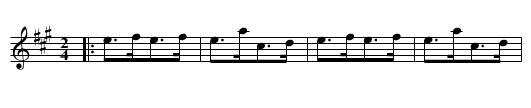 We'll Dance all Night - staff notation