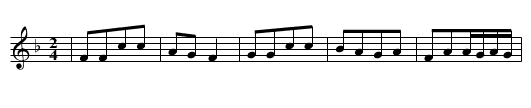Well der wesse wie mer sein, S. 13 - staff notation