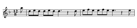 We’ll Wed - staff notation