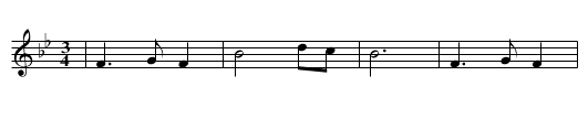 WENN ICH EIN BLUEMLEIN SCHAU - staff notation