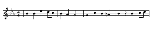 WENN ICH IHN NUR HABE - staff notation