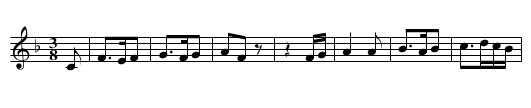 WER GLEICHET UNS TURNERN - staff notation