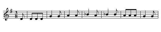 WER REITET SO SPAET DURCH NACHT UND WIND - staff notation
