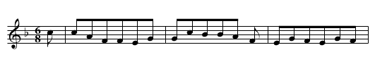 WER WOLLTE SICH MIT GRILLEN PLAGEN - staff notation