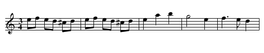 Werkm&auml;starvalsen - staff notation