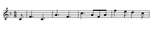 West Kirkton - staff notation