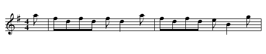 West Side Trows Reel - staff notation