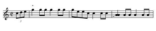 West Virginia Polka - staff notation