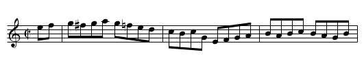 West Virginia Special - staff notation