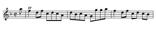 Western Harvest Home, The - staff notation